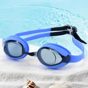 1 комплект, набор для плавания из 4 предметов, очки для плавания высокой четкости, детские очки для плавания со шляпой, затычка для ушей, зажим для носа, набор