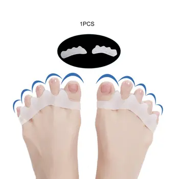 1 пара силиконовых накладок для пальцев ног, сепараторы для пальцев ног, носилки, выпрямитель для большого пальца стопы, обезболивающий уход за ногами