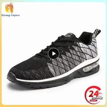 1 шт. Пара кроссовок для бега, Модная дышащая мужская спортивная обувь на открытом воздухе, легкие кроссовки, Женская удобная спортивная обувь