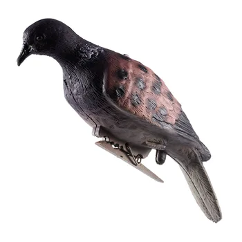 1ШТ Охотничий голубь для отпугивания садового голубя, бионическая приманка для животных, аксессуар для подсадки птиц на открытом воздухе