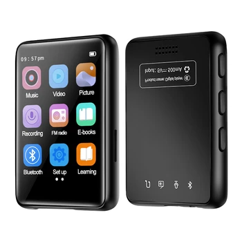 2,5-дюймовый Полноэкранный mp3 mp4 Плеер Walkman Студенческой версии Mini Ultra-thin Bluetooth Портативный Музыкальный Плеер с Сенсорным Экраном mp5