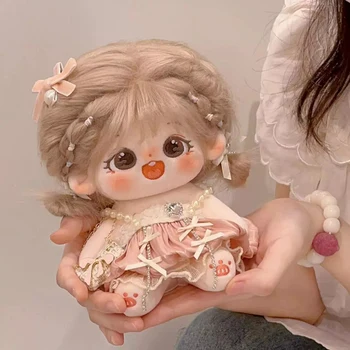 20 см Милая кукла-идол Аниме Плюшевые куклы-звезды, набитые фигурными игрушками на заказ, хлопковые Детские Плюшевые игрушки, фанаты коллекции игрушек для девочек, подарок