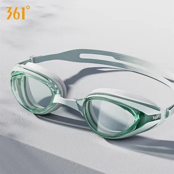 361 ° Защита от запотевания и ультрафиолета для взрослых, Профессиональные водонепроницаемые Регулируемые силиконовые очки для плавания, Мужские Женские Спортивные очки для серфинга, Пляжные очки