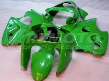 4 Подарка Новый ABS Полный Комплект Обтекателей Подходит Для KAWASAKI ZX-6R 636 ZX6R ZZR600 2000 2001 2002 00 01 02 Комплект кузова На Заказ Зеленый