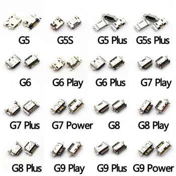 50шт Разъем USB-Зарядного Устройства Type-C Для Передачи данных, Порт Зарядки, Штекер Для Motorola Moto G9 G4 G5 G5S G6 G7 Plus G8 Power Play Lite