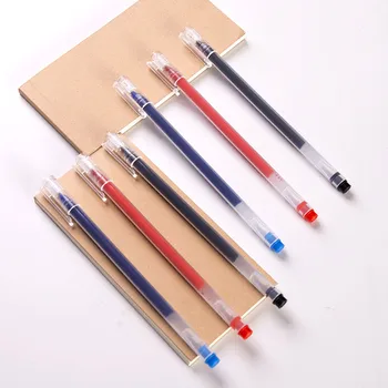 5шт Ручка для записи в экзаменационном кабинете Juneng Writing Черный Синий Красный 0,5 мм Тип Иглы Ручка для подписи Нейтральная ручка