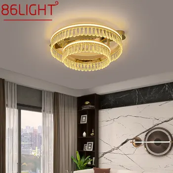 8686LIGHT Потолочные светильники из скандинавского хрусталя, современный светодиодный светильник, Роскошный Креативный Винтажный светильник для декора дома, гостиной, спальни.