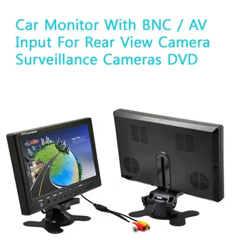 9-дюймовый монитор с цифровым TFT LCD разрешением Full HD, резервная камера заднего вида, двусторонний AV-режим с приоритетом заднего хода, дисплей автомобильного монитора