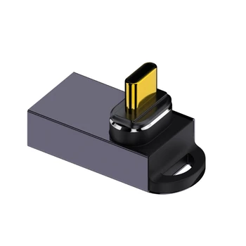90-градусная адаптация USB C к разъему USB Type C Передача данных OTG со скоростью 10 Гбит/с