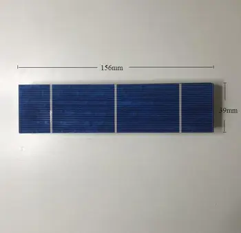 ALLMEJORES DIY Солнечная панель поликристаллическая 0,5 В мини-солнечные элементы 156 мм * 39 мм 18,4% эффективность Класс paniel solar Китай 50 шт./лот