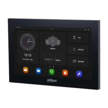 Android 10-дюймовый TFT-ЖК-сенсорный монитор Scree IP и Wi-Fi для помещений с двусторонним голосовым вызовом VTH5341G-W