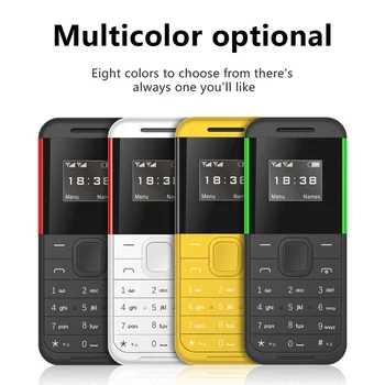 BM222 Мини разблокировка мобильного телефона OLED-экран 0,66 дюйма, батарея 380 мАч, поддержка двух SIM-карт, устройство для набора номера мобильного телефона