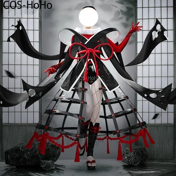 COS-HoHo Fate /Grand Order FGO Кашин Кодзи Игровой Костюм Великолепная Униформа Косплей Костюм Хэллоуин Карнавальная Вечеринка Ролевая Игра Наряд