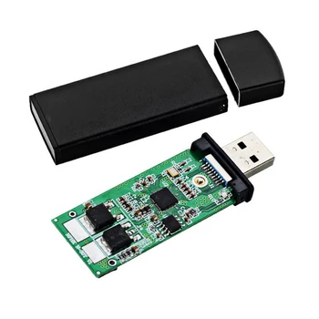 CY Xiwai 42 мм NGFF M2 2-Полосный SSD-накопитель для подключения к USB 3.0 Внешнего Адаптера PCBA Conveter Типа Флэш-Диска с Черным Корпусом