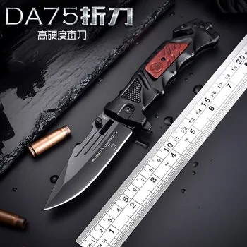 DA75 Наружный карманный складной нож для выживания в кемпинге, ежедневной резки фруктов, распаковки портативного универсального инструмента knives2024