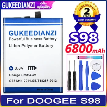 GUKEEDIANZI Новый аккумулятор BAT21ZN1356000 6800 мАч для мобильного телефона DOOGEE S98 S98 Bateria