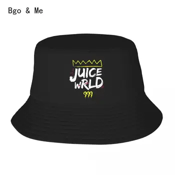 Juice Wrld King 999 Шляпы-ведра Панама Детские шляпы-бобы Крутые рыбацкие шляпы Летние кепки унисекс для пляжной рыбалки