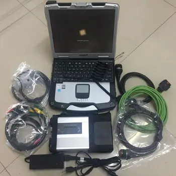MB Star C5 Sd мультиплексор c5 с CF30 90% Новый ноутбук 320 ГБ HDD V2023.12 HHT Автоматический диагностический инструмент для M-ercedes