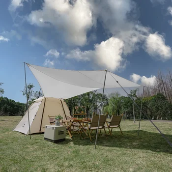 Naturehike Автоматическое Укрытие от солнца Тент Кемпинг на 3 человека Пляжный Навес Водонепроницаемые Палатки Семейная Палатка для украшения сада