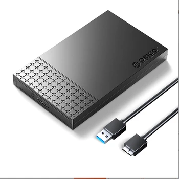 ORICO 2,5-дюймовый корпус жесткого диска USB3.0 SATA Внешний последовательный настольный твердотельный механический накопитель SSD черного цвета
