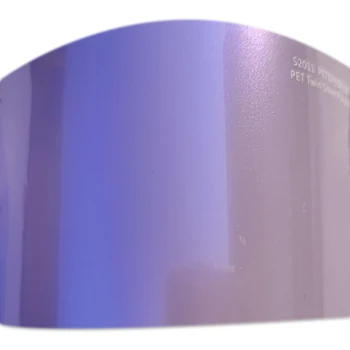 PET liner Twin Серебристо-фиолетовая виниловая пленка для автомобилей оптом Производство цветной сменной пленки из углеродного волокна