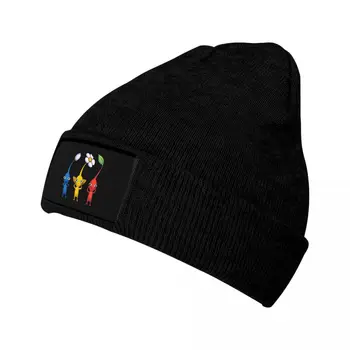 Pikmin Gamer Hat, осенне-зимние шапочки, теплая Мультяшная кепка, капот Унисекс
