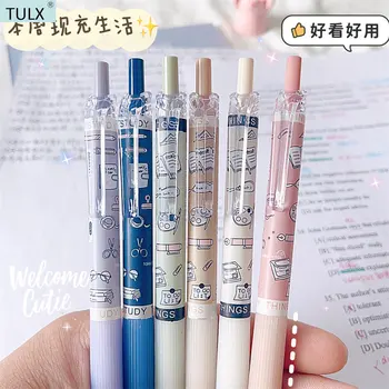 TULX cute pen милые кавайные школьные принадлежности back to school кавайные ручки школьные принадлежности гелевые ручки школьные принадлежности