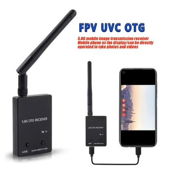 UVC OTG 5.8G 150CH Аудио FPV-приемник, полный канал для телефона Android, планшета, передатчик, запчасти для радиоуправляемого дрона