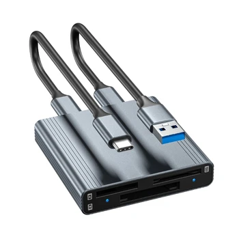 Y1UB кард-ридер CFexpress USB C/USB 10 Гбит/с кард-ридер CFexpress Type A B со скоростью передачи данных USB 3.1 кард-ридер SD4.0