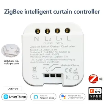 Zemismart 3.0 Модуль интеллектуального выключателя света SmartThings Tuya Control Alexa Home Alice 2 Way