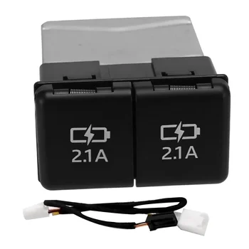Автомобильное Быстрое Зарядное Устройство с двойным USB для автомобиля 2020-2022 годов выпуска