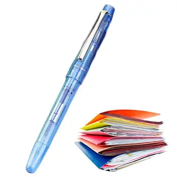 Авторучка Учительская ручка Гладкая ручка для письма 0,5 мм, черная ручка для письма, для мужчин, для женщин, школьные канцелярские принадлежности
