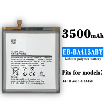  Аккумулятор EB-BA415ABY Для Samsung Galaxy A415 A41 A415F Аутентичный Аккумулятор Телефона 3500 мАч литиевая батарея