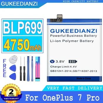 Аккумулятор GUKEEDIANZI BLP699 для One Plus Oneplus 7Pro 7 Pro 7T 7TPro 6T/7 7Pro 7TPro Bateria + НОМЕР трека