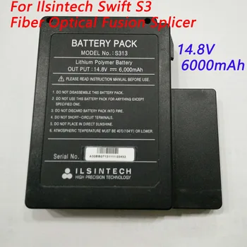 Аккумуляторная Батарея Nisshin Swift-S3 Fusion Splicer Power Для Волоконно-оптического Сварочного Аппарата Ilsintech Swift S3 14,8 В 6000 мАч
