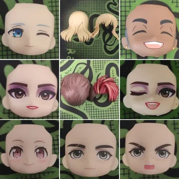 Аксессуары для куклы GSC Clay man для расчленения волос и лица