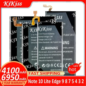 Батарея KiKiss Для Samsung Galaxy Note 10 Lite Edge 9 8 7 5 4 3 2 10Lite Note9 Note8 Note7 Note5 Note4 Note3 Note2 N9600 N9150