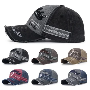 Бейсболки Demin Snapback Зимняя шапка в стиле хип-хоп, приталенные кепки, мужская Женская спортивная кепка с регулируемыми отверстиями, шляпы с вышивкой буквами