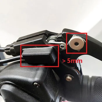 Датчик тормоза для гидравлического переоборудования EBike Conversion Kit 2-контактный красный датчик тормоза электрического велосипеда для аксессуаров для велосипедов