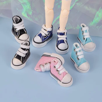 Детская обувь OB22, парусиновая обувь с 6 точками, обувь для маленьких кукол OB24, обувь для маленьких кукол Blythe, YMY Baby, милая обувь для настольных игр