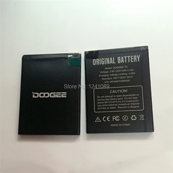 Для DOOGEE T3 аккумулятор 3200 мАч 4,7 дюймов MTK6753 Оригинальный аккумулятор Длительное время ожидания Аксессуары для мобильных устройств DOOGEE