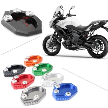 Для Kawasaki VERSYS 650 2010-2014 и KLX250 2009-2014 подставка для мотоцикла с ЧПУ, боковая подставка для ног, удлинительная накладка, опорная пластина