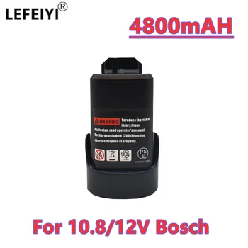 Замена литий-ионного зарядного аккумулятора Lefei Yi 10,8 V 12V4.8Ah для аккумуляторной дрели-шуруповерта Bosch BAT411 BAT412 BAT