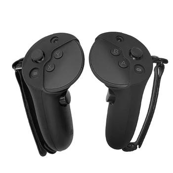 Защитная крышка VR-контроллера, Силиконовая крышка корпуса, Регулируемый ремешок на кулак для аксессуаров для гарнитуры Meta Quest Pro VR