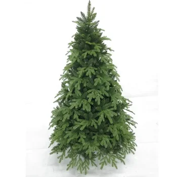 Искусственная рождественская елка из большого полиэтилена и смешанного металла, устойчивый штатив, высококачественная рождественская елка для свадебной вечеринки, украшение дома
