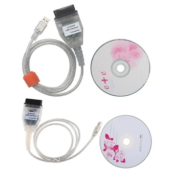 Кабель K + D CAN для-E60 E81 E83 E87 Диагностический тестовый сканер USB кабель-адаптер