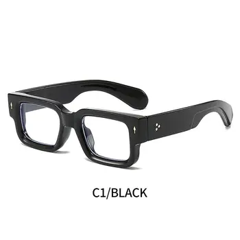 Квадратные солнцезащитные очки для мужчин Роскошные Брендовые дизайнерские солнцезащитные очки для женщин Винтажные солнцезащитные очки большого размера в оправе Eeyglasses Shade