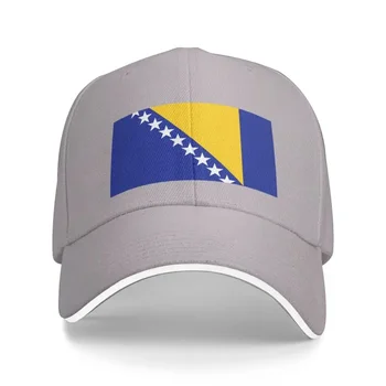 Классическая бейсболка с флагом Боснии И Герцеговины для мужчин и женщин, Регулируемая шляпа для папы, защита от солнца