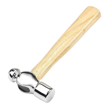 Круглая ручка с деревянной ручкой для домашней установки, маленький молоток, мини-молоток, ручные инструменты