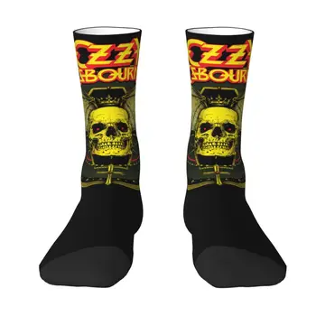 Милые мужские носки Ozzy Osbourne, теплые удобные носки унисекс с 3D принтом рок-группы Heavy Metal Crew